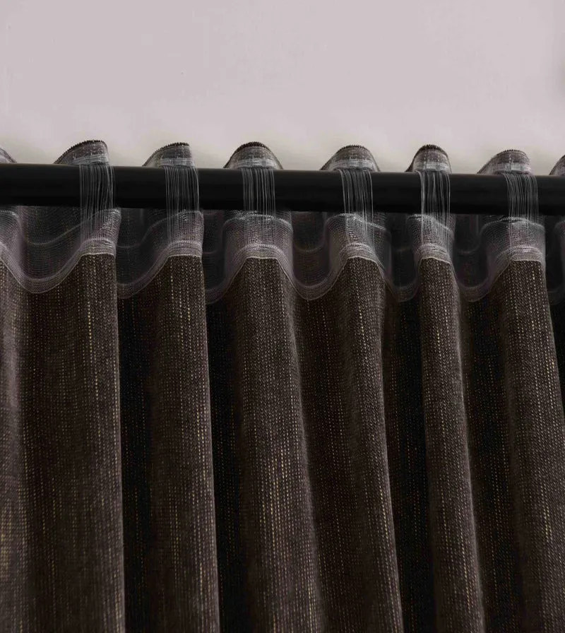 Jacquard-Vorhang mit Lurex-Effektgarn »HAVANNA« Multiband-Aufhängung: Luxus für Ihr Zuhause 2023340