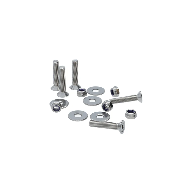 10er SET Edelstahl-Schrauben Set M6