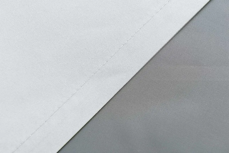 1er Set Vorhänge Schal Ösen »Berlin« Microsatin Lichtdurchlässig Uni Matt 20405N