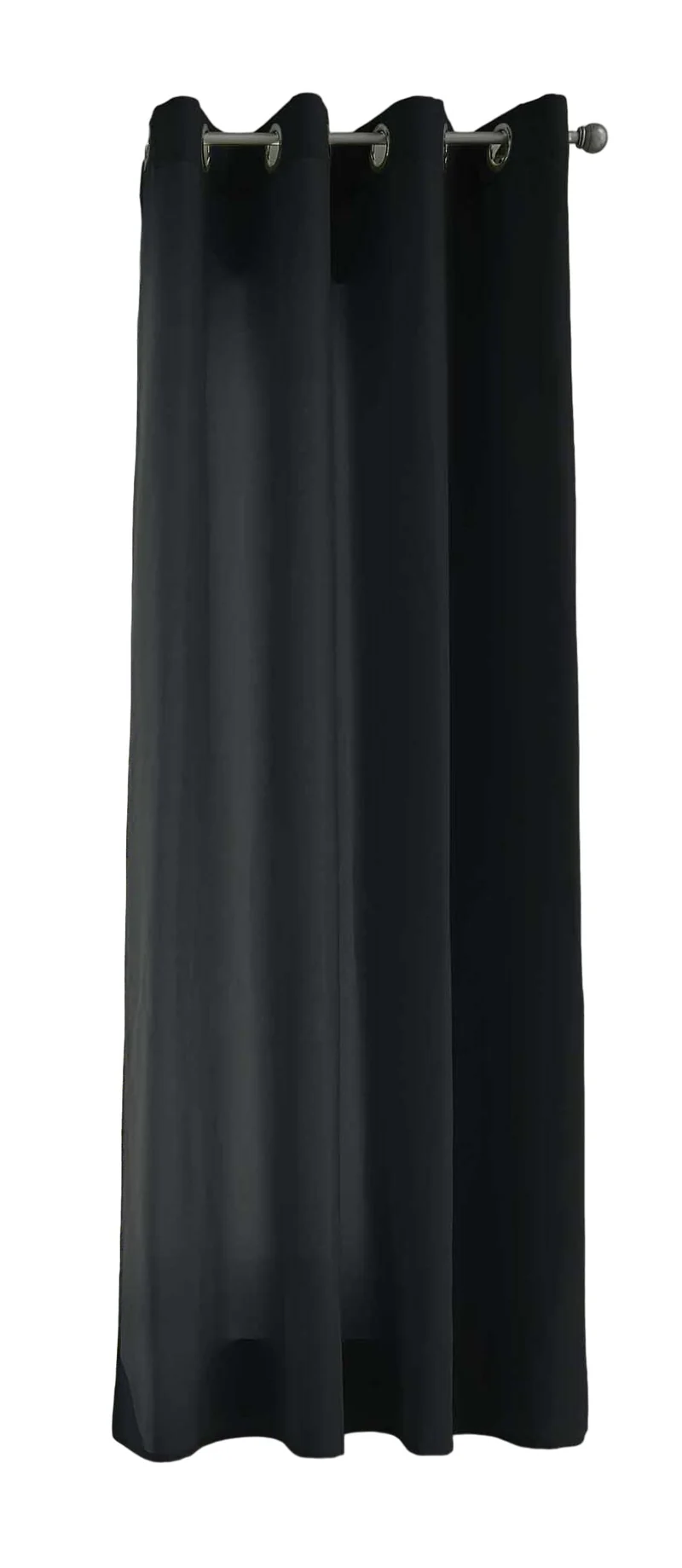 1er Set Vorhänge Schal Ösen »Berlin« Microsatin Lichtdurchlässig Uni Matt 20405N