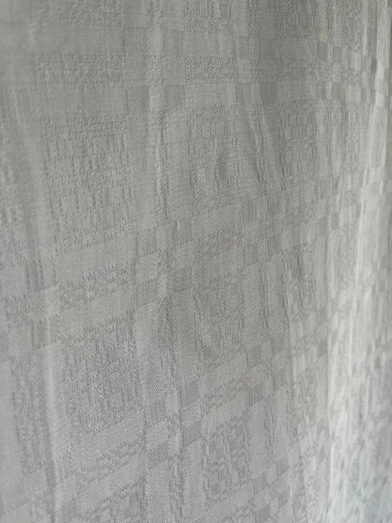 3,3 Meter handgewebtes Jugendstil Leinen Bielefeld um 1910