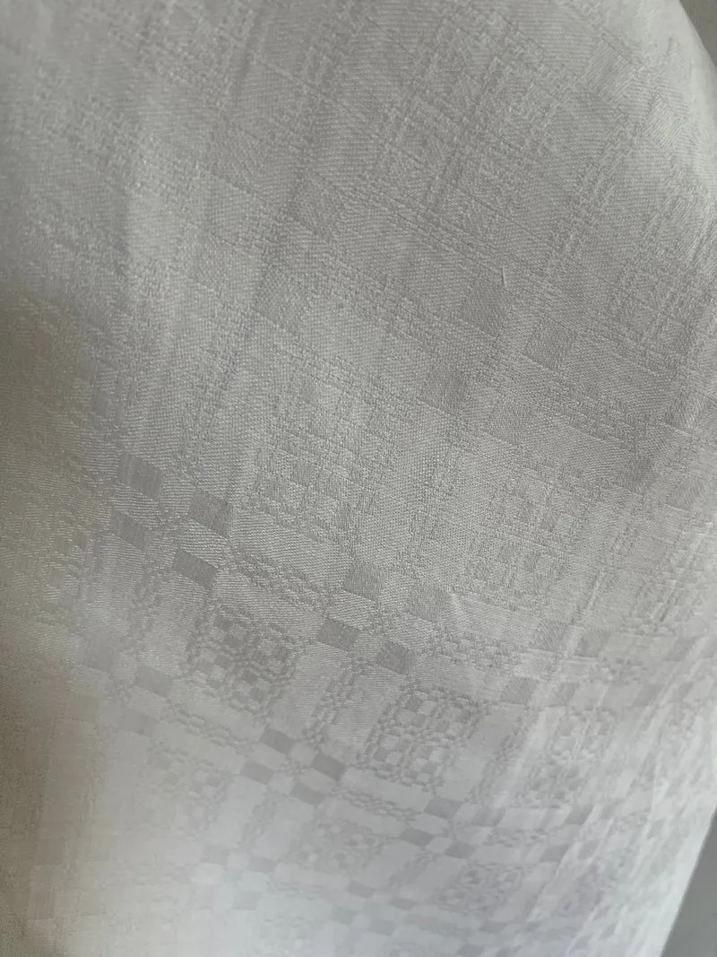 3,3 Meter handgewebtes Jugendstil Leinen Bielefeld um 1910