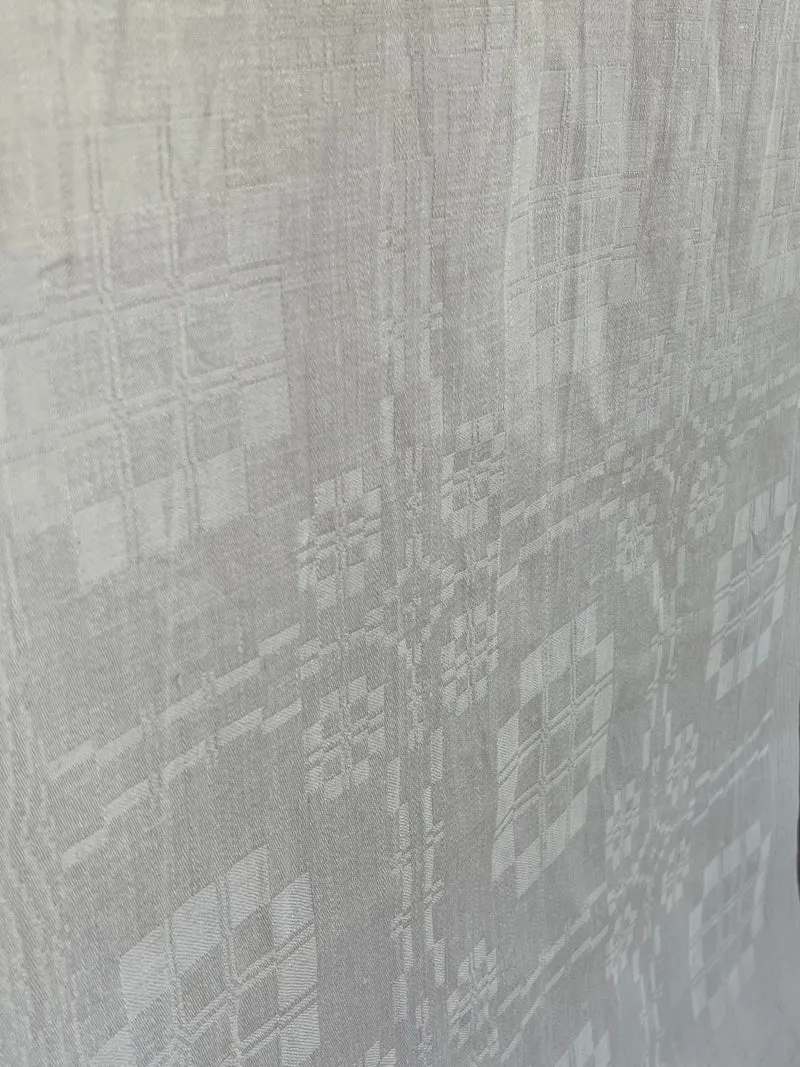 3,35 Meter handgewebtes Jugendstil Leinen Bielefeld um 1910