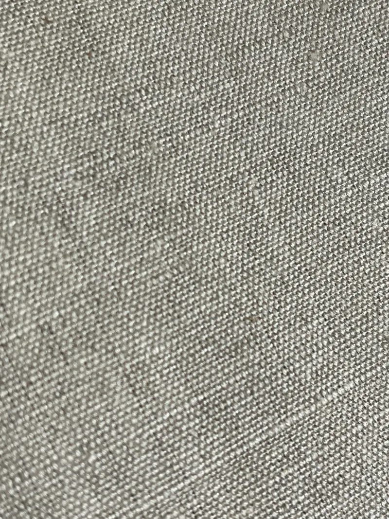 Großes Mangeltuch aus altem Leinen mit roten Streifen 3,1 x 0,90
