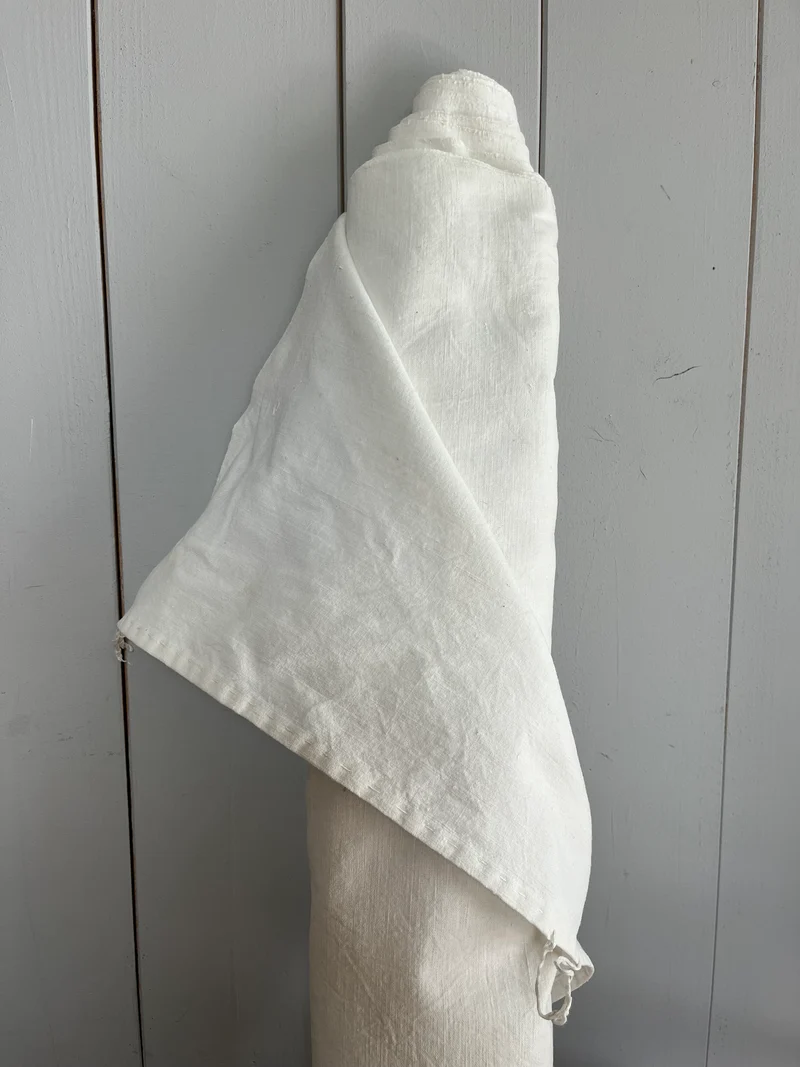5,5 Meter handgewebtes Leinen aus Bielefeld um 1910