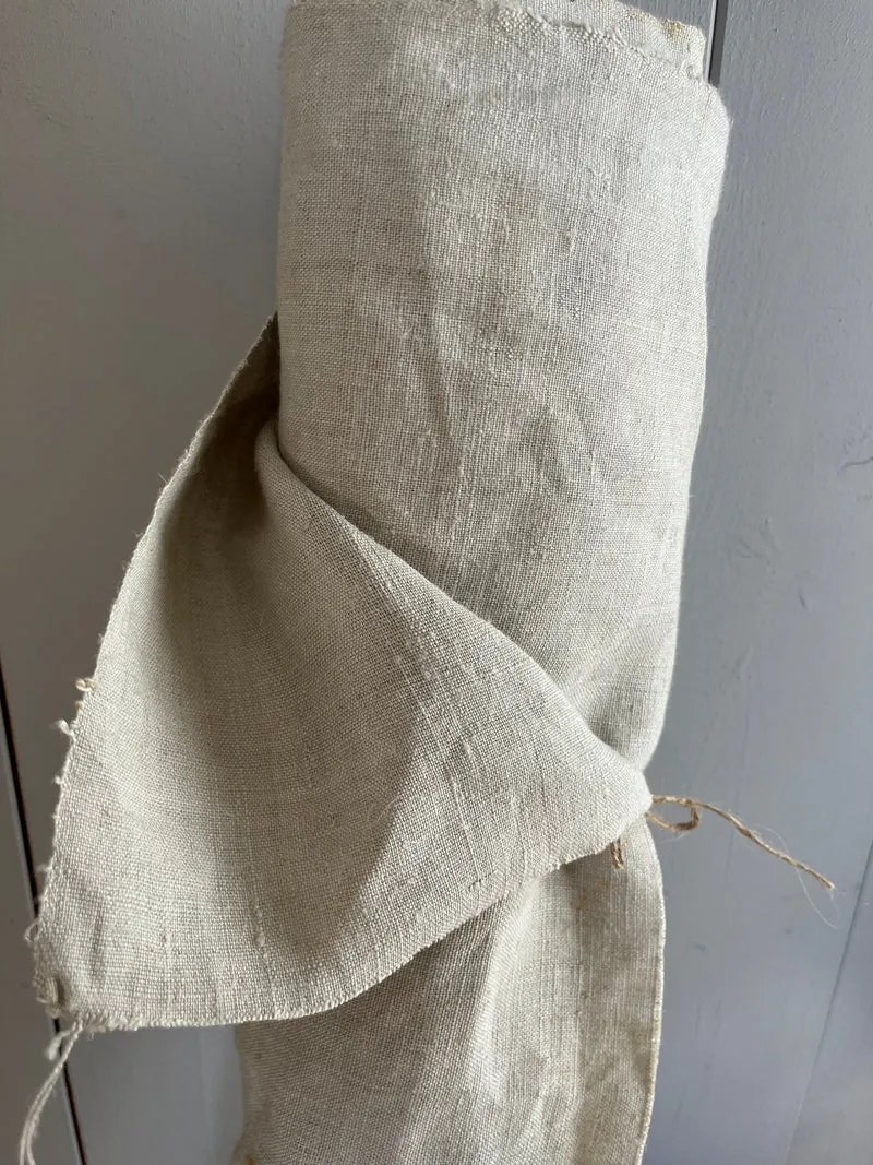 4,4 Meter handgewebtes Leinen aus Bielefeld um 1896 -1 Kilo