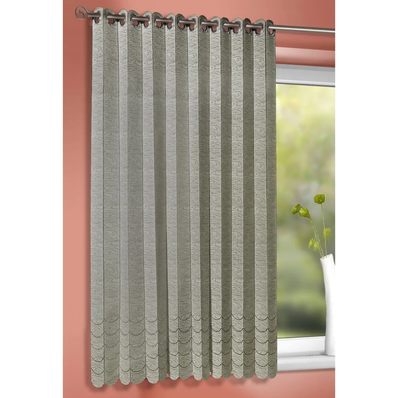 Jacquard-Lamellen-Ösenstore "Ralf" - Vorhang von Albani