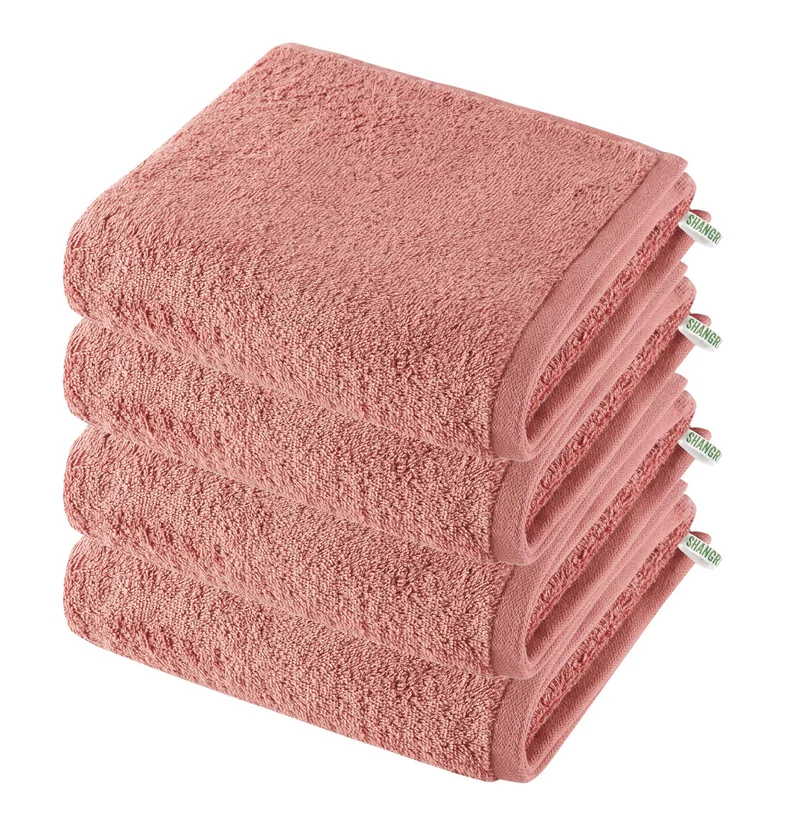 4er Set Handtücher Premium Qualität »Montreal« 500 g/m² 100% Bio Baumwolle Made in Green 2020102-4