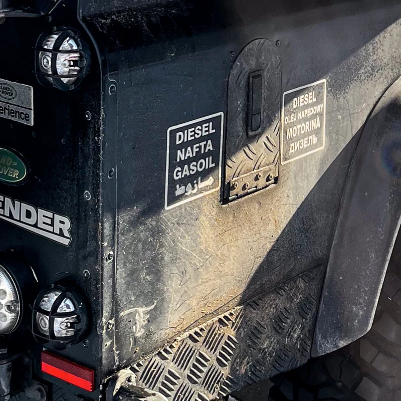 Tankdeckel Aufkleber