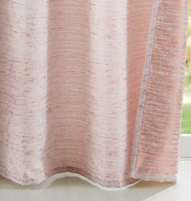 2er Set Vorhänge Ösen Schal Jacquard »Sivas« Blickdicht Gardine Edle Musterung 202073-2