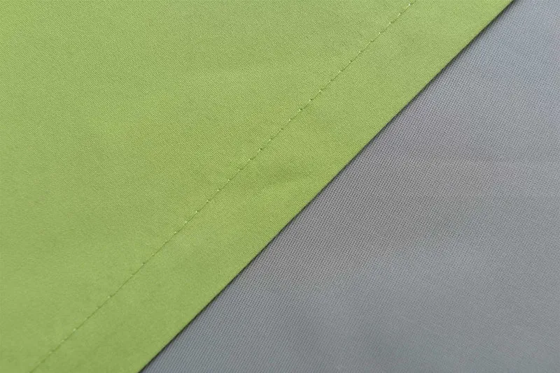 2er Set Vorhänge Schal Ösen »Berlin« Microsatin Lichtdurchlässig Uni Matt 20405N2