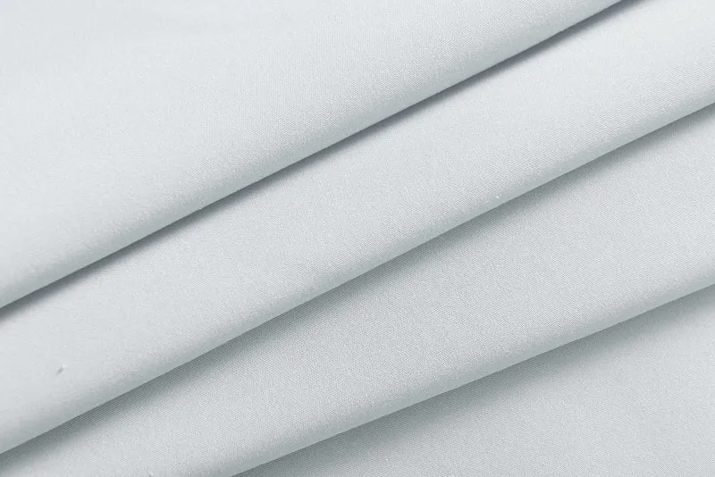 2er Set Vorhänge Schal Ösen »Berlin« Microsatin Lichtdurchlässig Uni Matt 20405N2