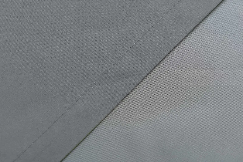 2er Set Vorhänge Schal Ösen »Berlin« Microsatin Lichtdurchlässig Uni Matt 20405N2