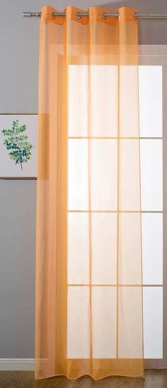 Ösenvorhang Transparent »Uni« Gardine Stores Vorhang Ösen Bleibandabschluß Wohnzimmer 20332-cn