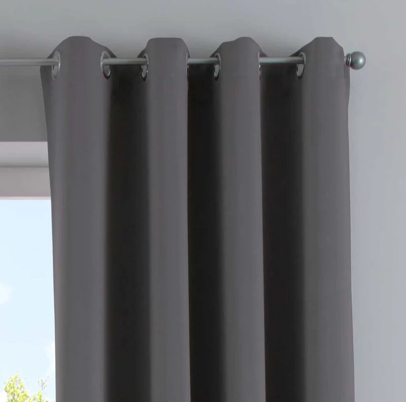 Vorhänge Blickdicht »NewYork« 2er-Pack Thermo-Gardinen Verdunkelungsvorhang Blackout Ösen schalldämmend UV-Schutz Raffhalter 201920600-2