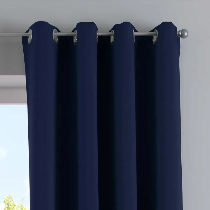 Vorhänge Blickdicht »NewYork« 2er-Pack Thermo-Gardinen Verdunkelungsvorhang Blackout Ösen schalldämmend UV-Schutz Raffhalter 201920600-2