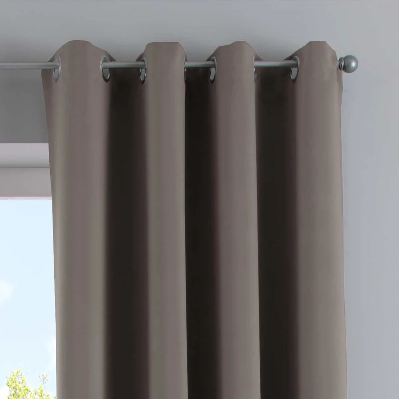 Vorhänge Blickdicht »NewYork« 2er-Pack Thermo-Gardinen Verdunkelungsvorhang Blackout Ösen schalldämmend UV-Schutz Raffhalter 201920600-2