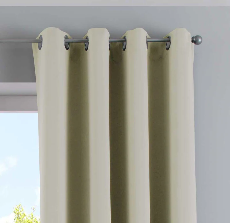 Vorhänge Blickdicht »NewYork« 2er-Pack Thermo-Gardinen Verdunkelungsvorhang Blackout Ösen schalldämmend UV-Schutz Raffhalter 201920600-2