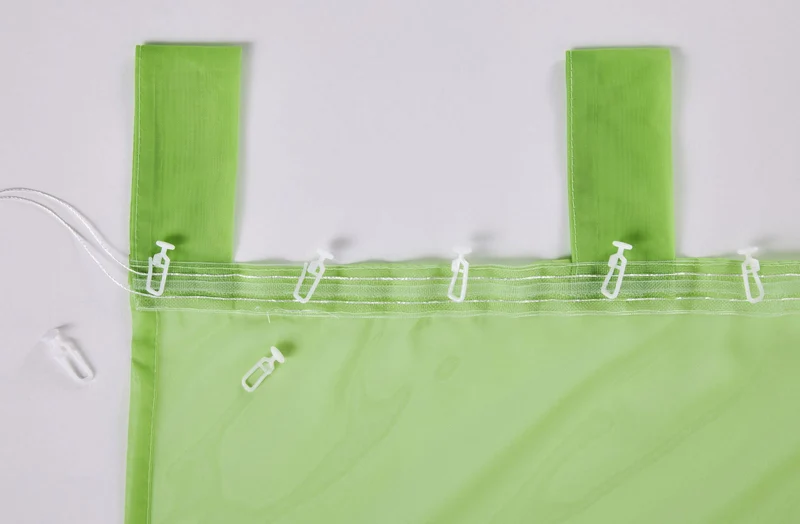 1er-Pack Gardine Transparent Vorhang Wohnzimmer Voile Schlaufenschal 202076