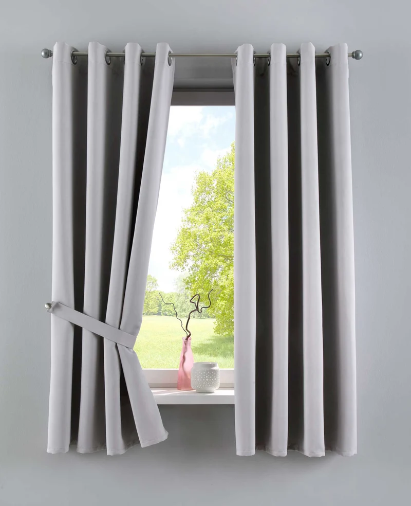 Vorhang Blickdicht »NewYork« 1er-Pack Thermo-Gardine Verdunkelungsvorhang Blackout Ösen schalldämmend UV-Schutz Raffhalter 201920600