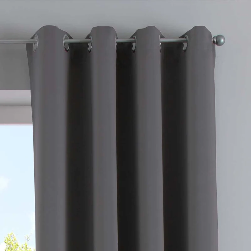 Vorhang Blickdicht »NewYork« 1er-Pack Thermo-Gardine Verdunkelungsvorhang Blackout Ösen schalldämmend UV-Schutz Raffhalter 201920600