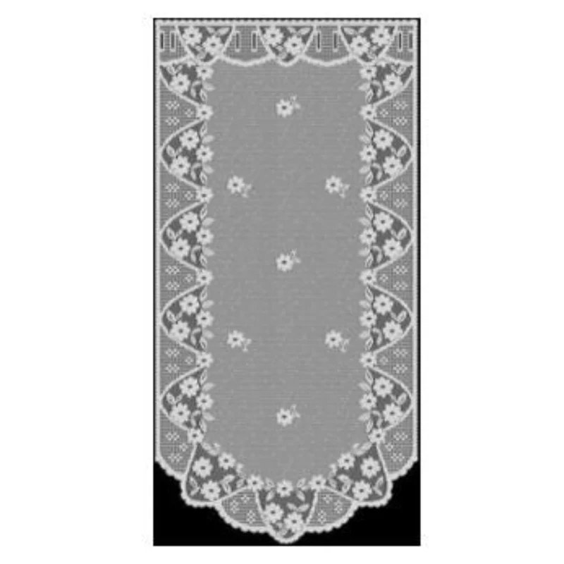 Fensterbild Jacquard 2er-Set weiß von Albani