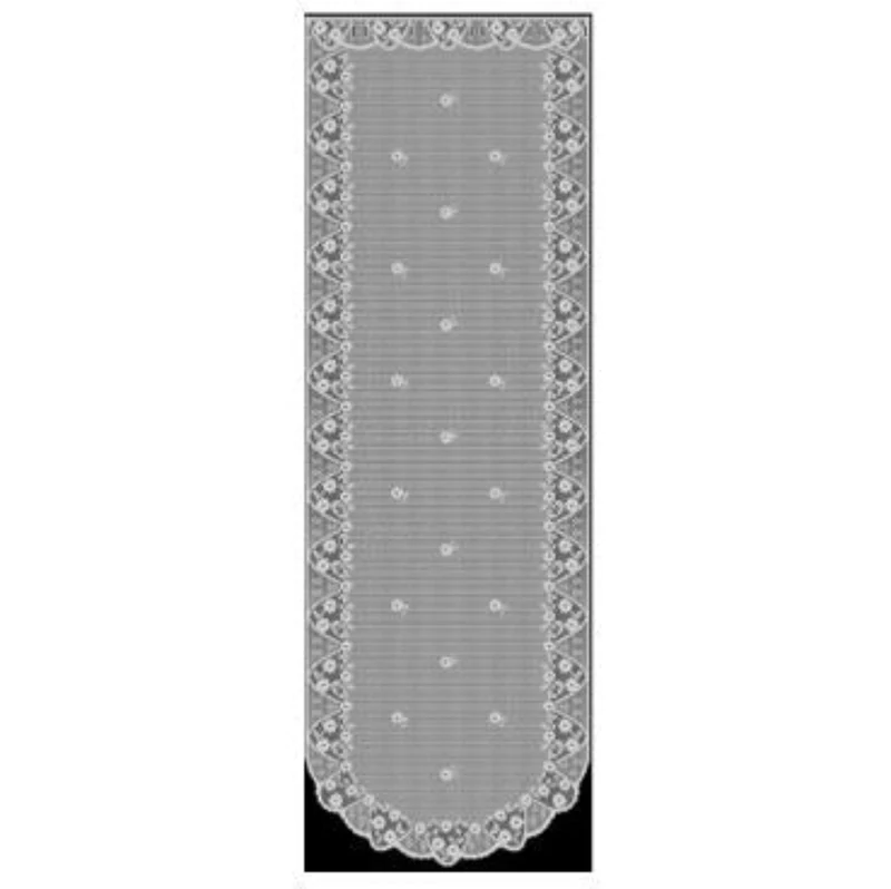 Fensterbild Jacquard weiß von Albani