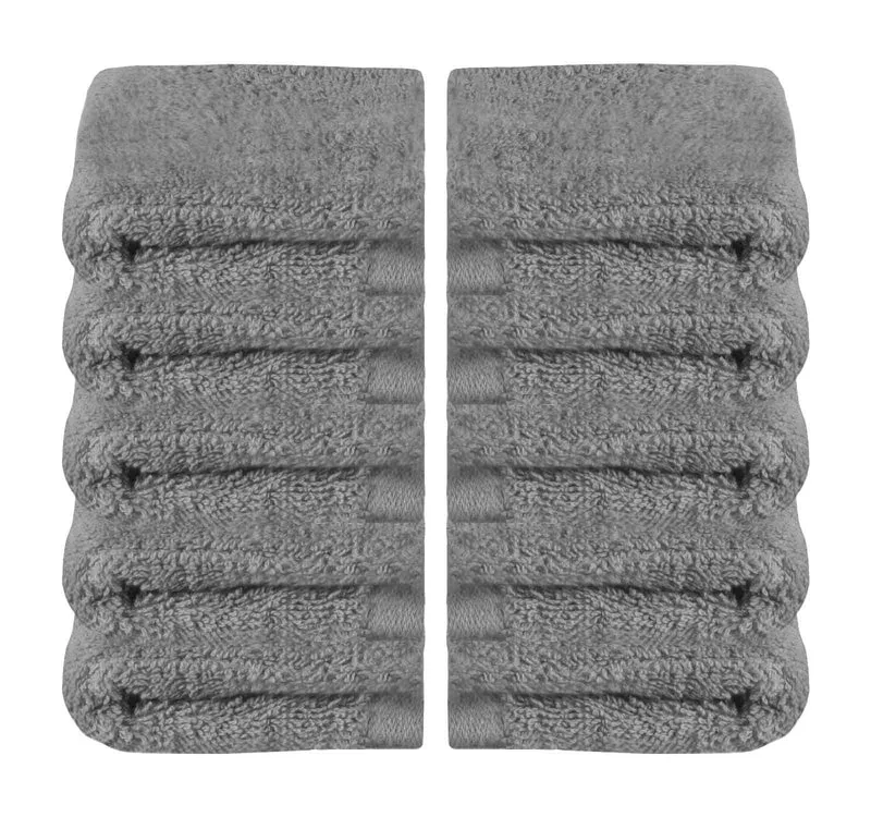 10er Set Waschhandschuhe Frottee Premium Qualität »Montreal« 500 g/m² 100% Bio Baumwolle Kuschelig Made in Green 2020100-10