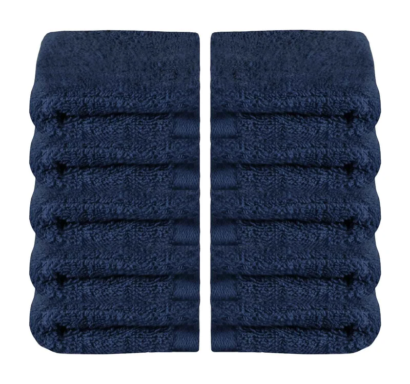 10er Set Waschhandschuhe Frottee Premium Qualität »Montreal« 500 g/m² 100% Bio Baumwolle Kuschelig Made in Green 2020100-10
