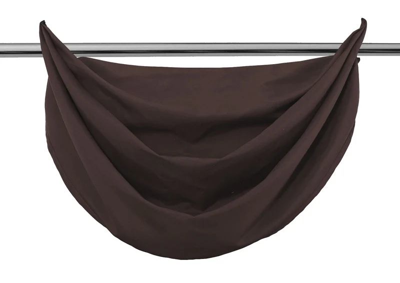 Vorhang Set Schal Ösen Microsatin Segeltuch Querbehang lichtdurchlässig Deko Wohnzimmer 20405S4