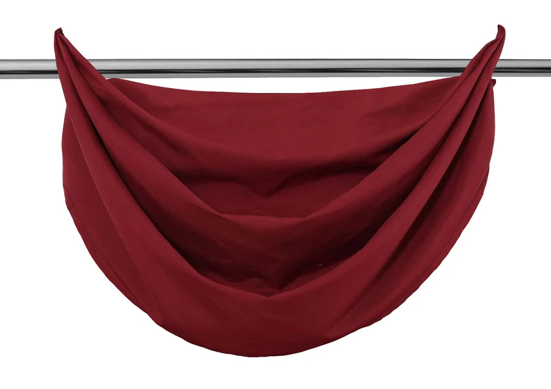 Vorhang Set Schal Ösen Microsatin Segeltuch Querbehang lichtdurchlässig Deko Wohnzimmer 20405S4