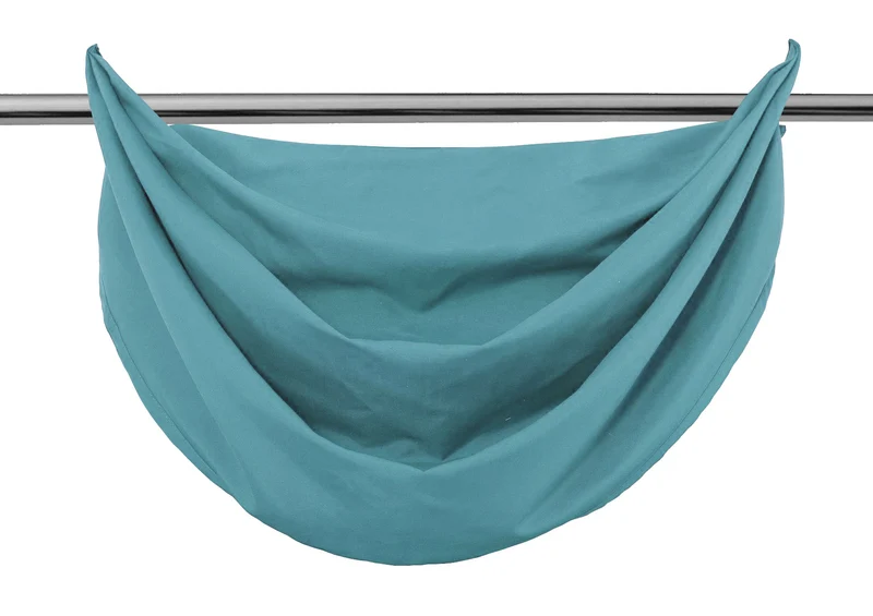 Vorhang Set Schal Ösen Microsatin Segeltuch Querbehang lichtdurchlässig Deko Wohnzimmer 20405S4