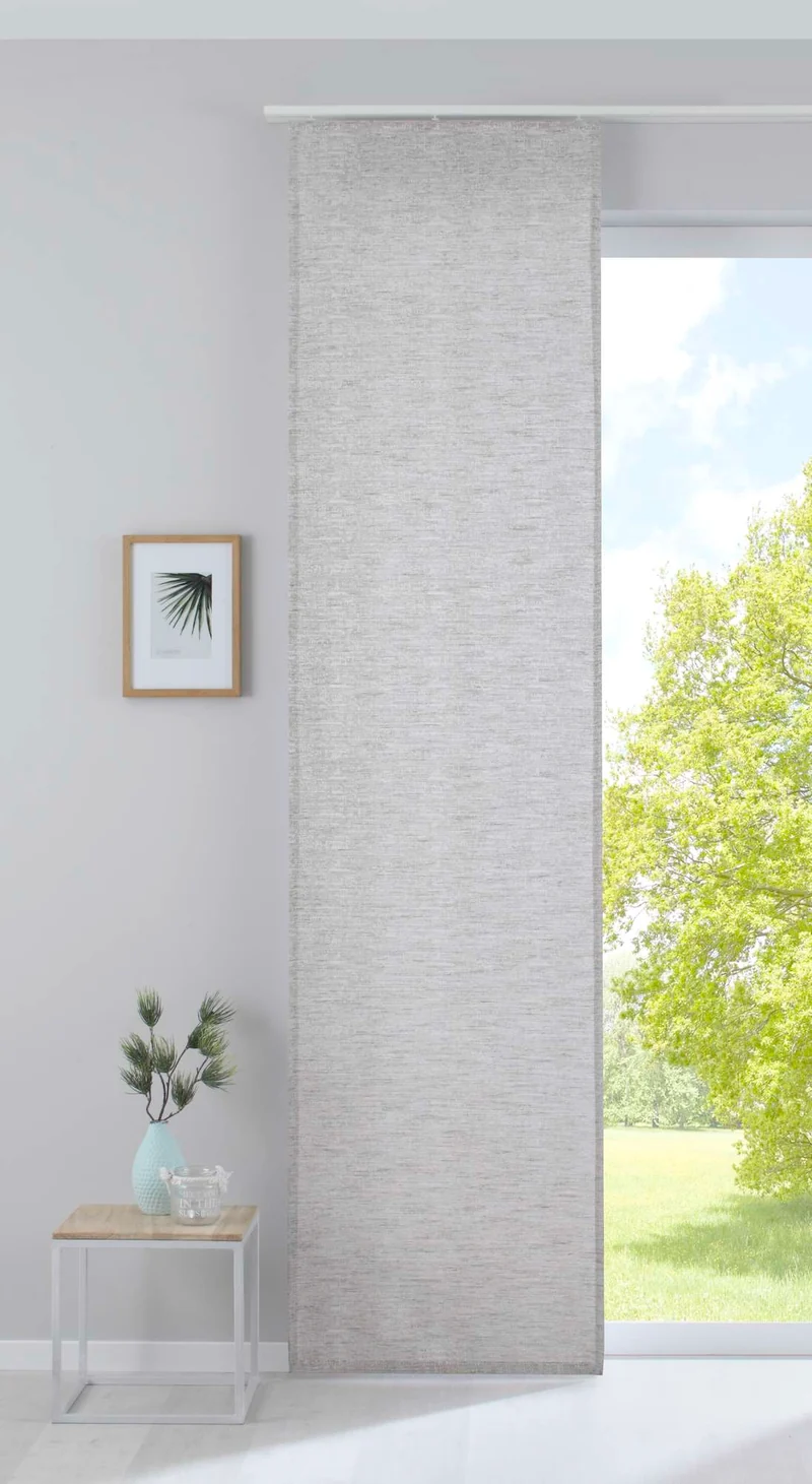 Flächenvorhang mit Jacquardmusterung und Effektgarn »Sivas« Schiebegardine Paneelwagen Moderne Optik 20190351
