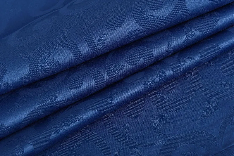 Halley Damast Gardinen Set, 5 Teile, eingenähtes Kräuselband bewährte Jacquard Qualität, blickdicht 20108