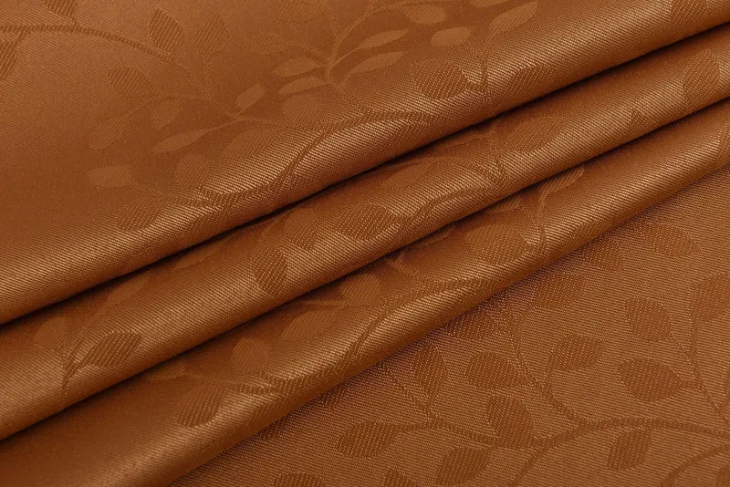 Yasmin Damast Gardinen Set, 5 Teile, eingenähtes Kräuselband bewährte Jacquard Qualität, blickdicht 20107