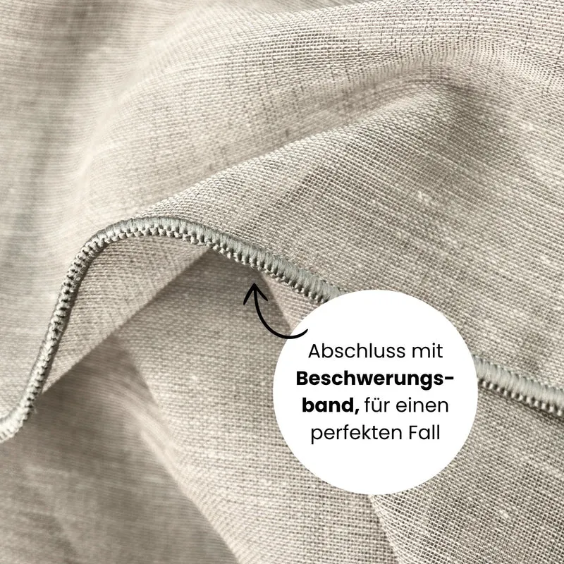 Tagesvorhang PAX - helltaupe - Kostenloses Stoffmuster