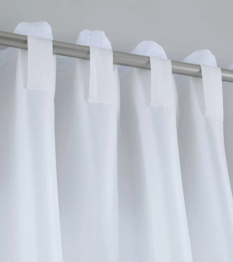 Vorhang mit Jacquardmusterung und Effektgarn »Sivas« Blickdicht verdeckte Schlaufen und Kräuselband Moderne Optik 20190350