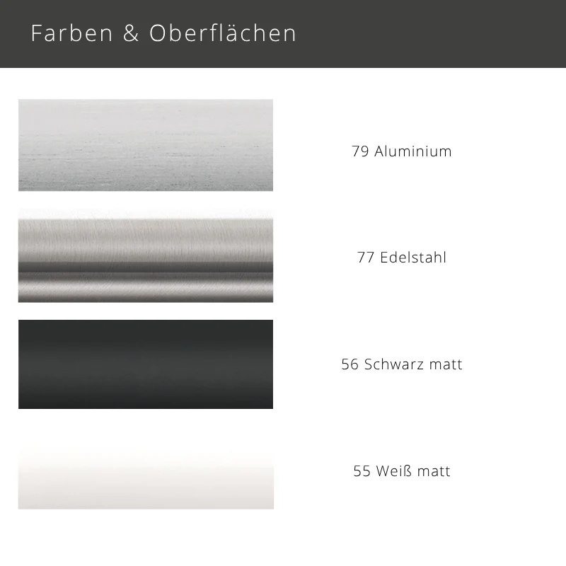 Interstil Schleuderstab – elegante Bedienung für Gardinen und Vorhänge