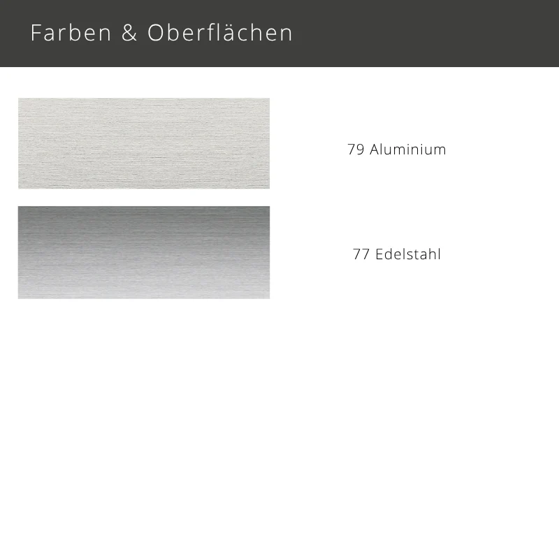Interstil W1 – hochwertige Design-Wellenvorhangschiene 1-läufig zur Deckenmontage