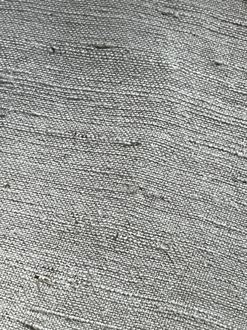4 Meter Bauernleinen von 1910 in Bestform Greige