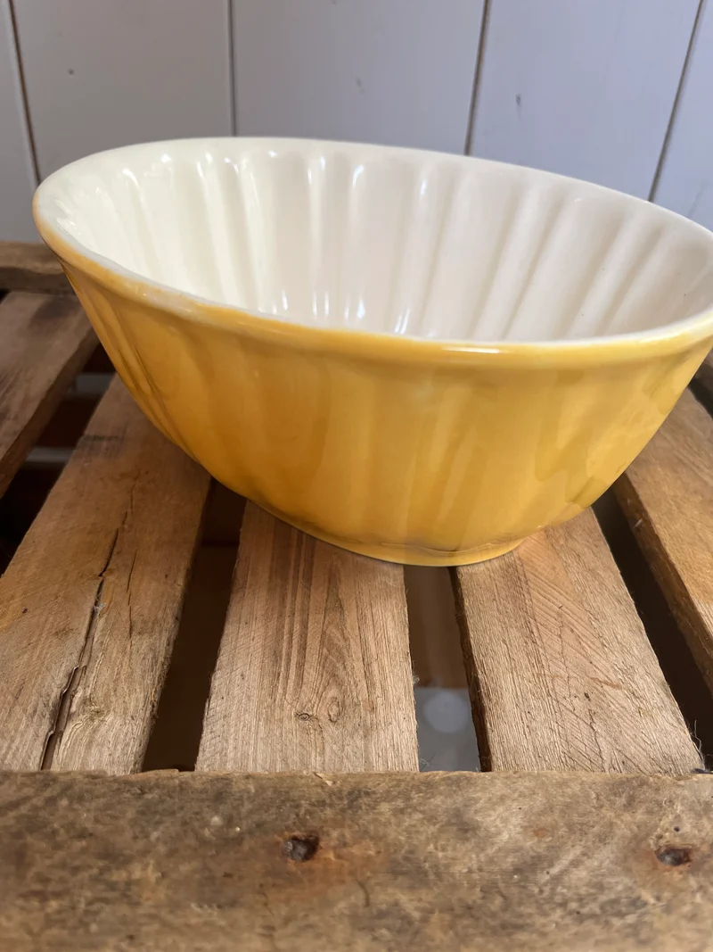 Große und alte Puddingform aus Frankreich