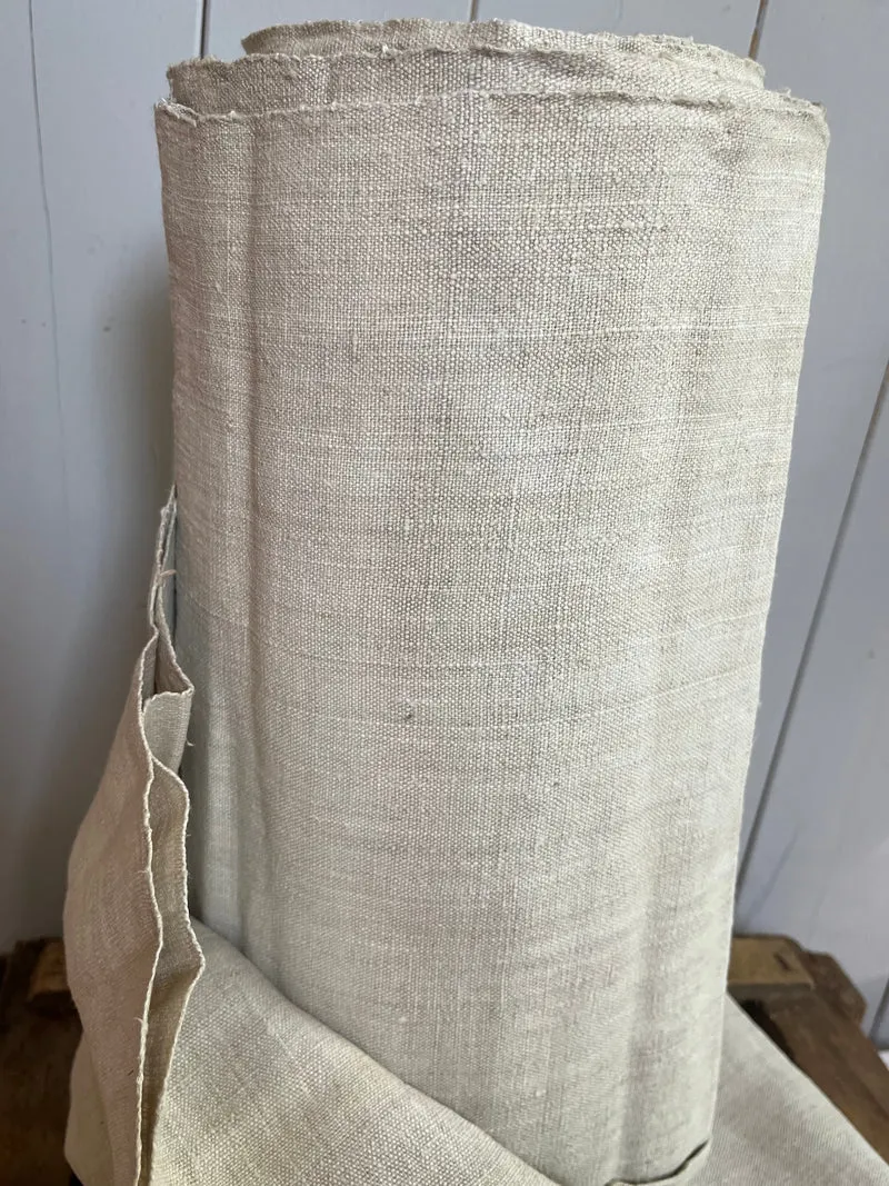 11,8 Meter bestes Leinen von 1873 aus Bayern 3,3 Kilo - 82 cm breit