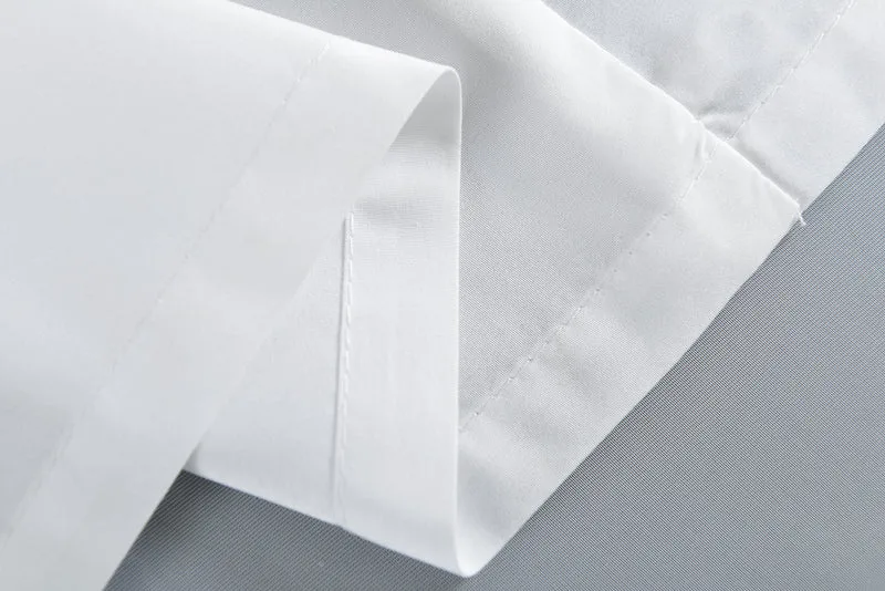 Doppel Raffrollo Palma Microsatin matt Voile Faltgardinen Faltrollo Schlaufenrollo mit Universalgardinenband 20410