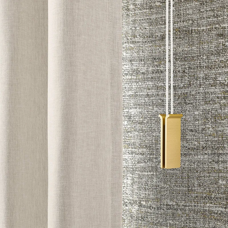 Interstil Sphäre Schnurzug – 1-läufige Innenlauf-Gardinenschiene zur Deckenmontage