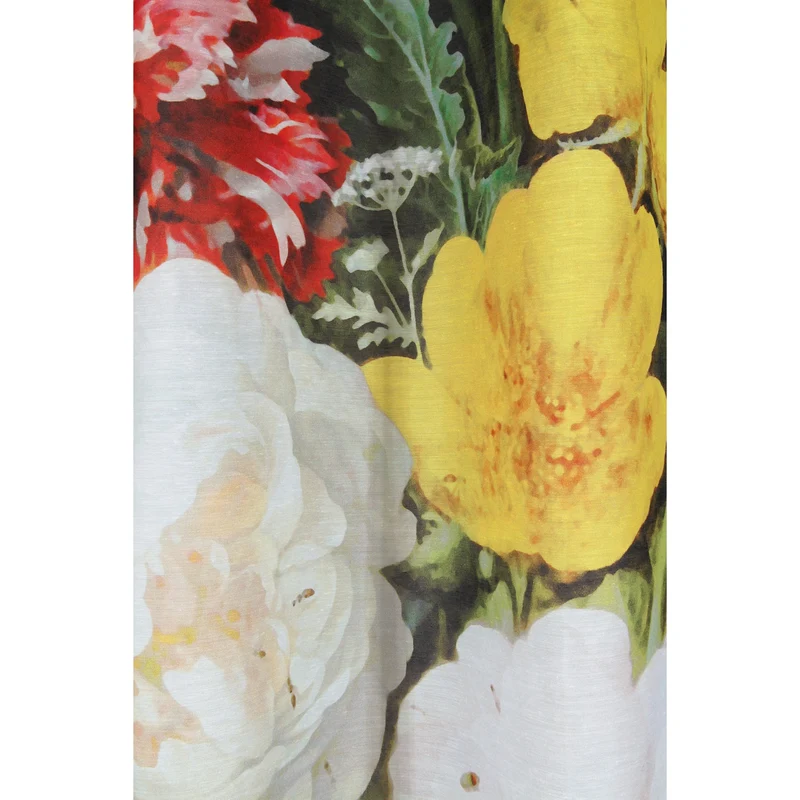 Fertigschal verdeckte Schlaufen „Flower“ von Albani