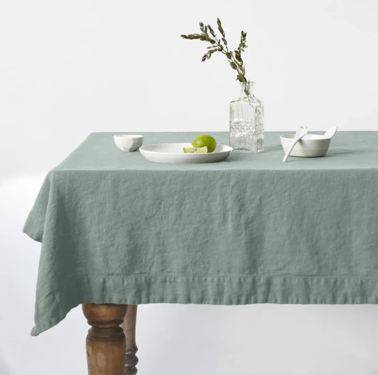Leinen-Tischdecke