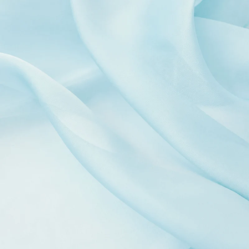 Tagesvorhang ELIANE - babyblau - Kostenloses Stoffmuster