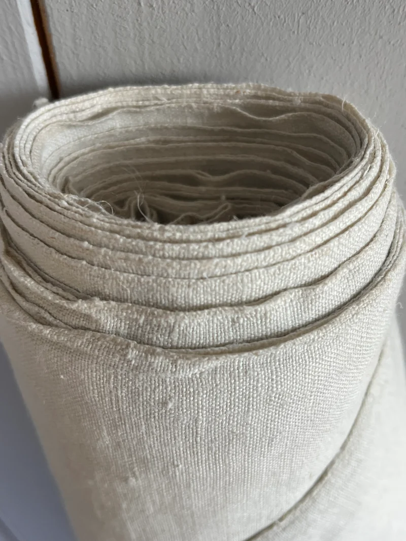 4,7 Meter schweres Leinen in extra Breite 1940 - 1,5 Kilo