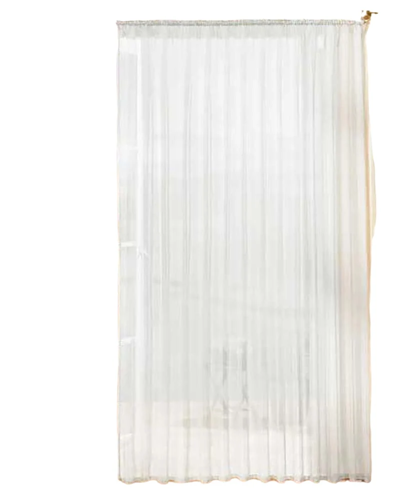 Gardinen Store »UNI« Voile transparent mit Kräuselband Tunneldurchzug Bleibandabschluss 610011