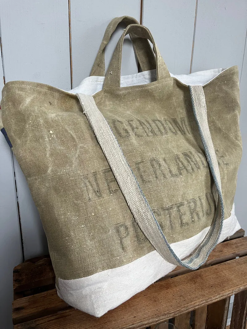 Dutch Bag: Tasche aus altem niederländischem Postsack